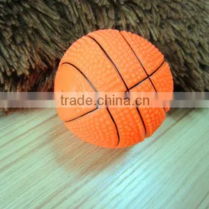 Global Pet Products-6.5CM Basketball Dog Chew Toy thumbnail-1