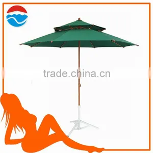 240CM*8K Green Color Different Sizes of Umbrellas thumbnail-1