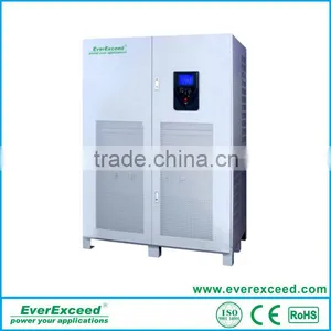 EverExceed 1-400KVA 3 Phase Low Frequency Online UPS, GBT Input Rectifier PowrNX For Telecommucation thumbnail-1