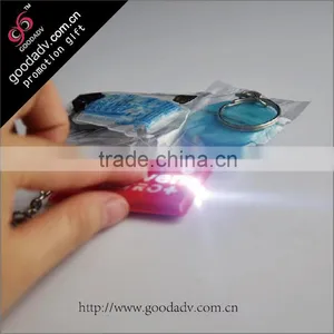 2015 Factory Wholesale Custom Fashion Mini Led Light Keychain thumbnail-1