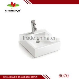 Chaozhou Ceramic Bthroom Sink Square Art Basin thumbnail-1
