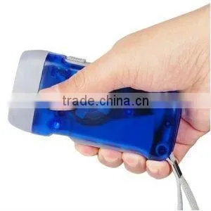 No Battery Hand Pressing 3 LED Flashlight-Necessary Article thumbnail-1