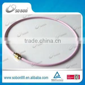 Korea and Japan Top Sale Magnetic Chain Health Silicone Necklace thumbnail-1