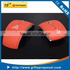 2.4G Hot Sale Folding Wireless Mouse USB Optical Mouse for Computer Laptop thumbnail-4
