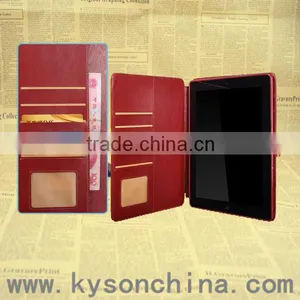 Kyson Laptop 360 All Around Protective Case Cover, Anti-shock Leather Case for Ipad thumbnail-4
