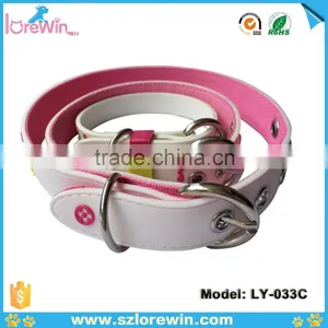 New Pet Supplies PVC Leather Custom Dog Collars 3D Star Pattern thumbnail-6