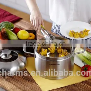 2016 New Arrival Multi-function Non-stick Stainless Steel Cookware&stainless Steel Non Stick Casserole&steamers thumbnail-3