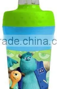 BPA Free Custom Design 3D Printing Plastic Bottle for Kid With Straw thumbnail-2