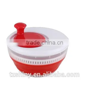 2016 Hot Sales in USA Market Plastic Collapsible Salad Spinner Salad Mixer thumbnail-2