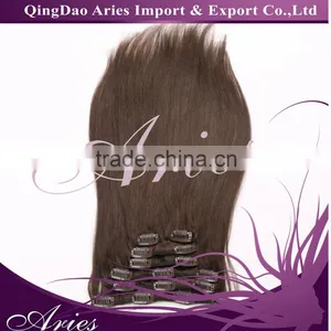 Human Virgin CLip In Hair Extension Invisible thumbnail-3