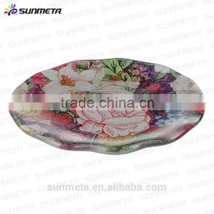 SUNMETA Factory Personalized 8 Inch Sublimation Toughened Glass Plate for 3D Vacuum Machine thumbnail-4
