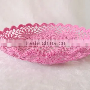 2016 New Design Wholesale Cheap Decorative Woven Fruits Tray thumbnail-1