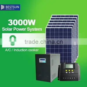 2016 Hot Sale 3000w Portable Home Solar Power Generator thumbnail-1