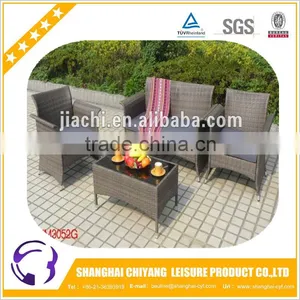 Rattan Garden Set Aluminium thumbnail-1