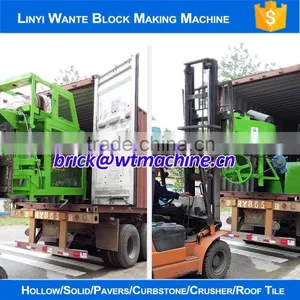WANTE BRAND WT2-10 Cheap Interlocking Hollow Block Machine Line Small Crsuher thumbnail-1