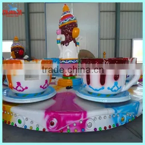 Children Coffee Cup Carousel for Sale thumbnail-1