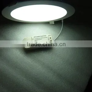 2014 New Dimmable Hot 4W Led Panel Round White Silver Finish thumbnail-5