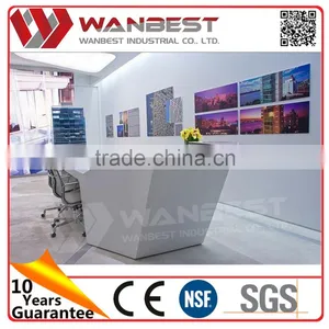 Marble Office Desk Price For 3 Person thumbnail-4