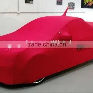 Customized China Red Car Cover for Cool Sports Modle Vehicle thumbnail-1