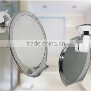 Metallic Wall Mounted Makeup Mirror With a Razor Holder thumbnail-1