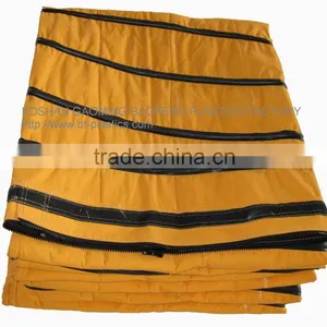 Lay Flat Insulated Air Vent Duct With Zipper and Velcro Coupling thumbnail-1