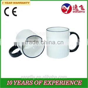 11oz Edge Color Cup, Sublimation Coffee Mug, Sublimation Milk Mug & Cup thumbnail-5