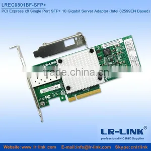Intel 82599ES Chip PCI-E x8 10Gb 1 SFP+ PCIE x8 Server 10Gbps NIC Compatible X530-SR1 Promotion thumbnail-1