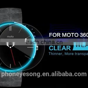 Super Clear Anti-fingerprint Protective Film for Moto 360 thumbnail-1