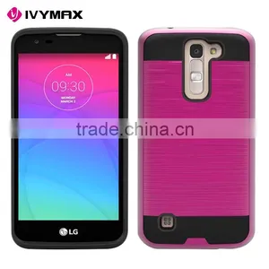 IVYMAX Hot Sell 2016 Factory Price for LG K7 Slim Hybrid Case thumbnail-6