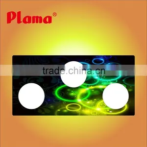 Gas Stove Tempered Glass Top With Three Burner thumbnail-3