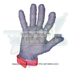 Metal Mesh Hand Gloves ( SUP-PPE-HAP-MMHG-528-1 ) thumbnail-1