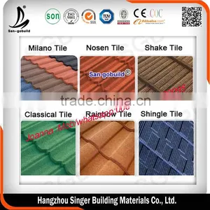 Steel Metal Supplier Green Unfade Construction Materials Aluminium Roofing Sheet in Zhejiang thumbnail-1
