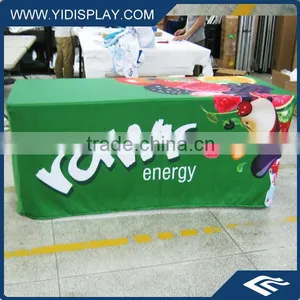Custom Dye Sublimation 6" Polyester Printed Table Cloth Fabric thumbnail-3