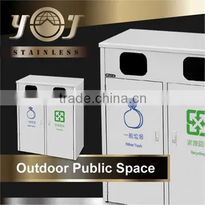 Best Price High Quality Stainless Steel Cheap Recycle Garbage Bin thumbnail-6