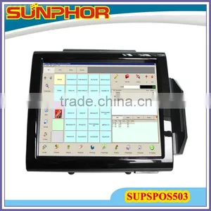 Hot! All in One Touch POS,inbuilt MSR and Customer Display SUP-SPOS501 thumbnail-1