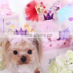 Cute Hair Pet Accessories Bows For Small Dogs Wholesale thumbnail-1