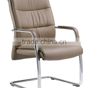 MODERN COMFORTABLE LEATHER MEETING CHAIR thumbnail-1