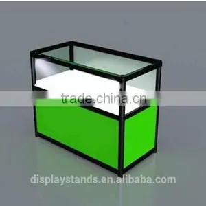 Modern Design Clear Plexiglass Wooden Headphone Display Stand thumbnail-3