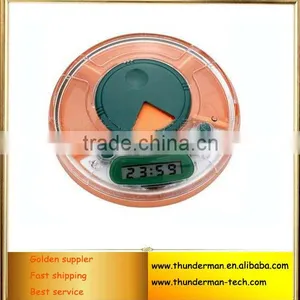Multifunctional 4 Compartments Pill Box Timer Countdown Timer With Alarm Function thumbnail-1