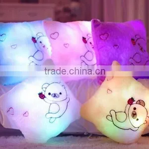 LED 7-Color Luminous Light-emitting Throw Pillow thumbnail-5
