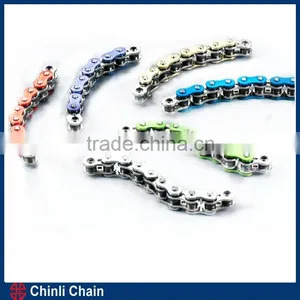 Standard Multicolored Motorcycle Chain, Durable Motorcycle Roller Chain thumbnail-3