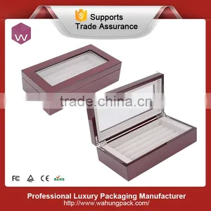 Wholesale Cufflinks Display Box Wooden Case for Cufflink thumbnail-2