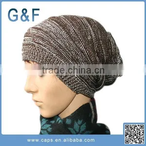 Oversized Cheap Wholesale Slouch Beanie With Stocks thumbnail-1