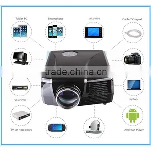 2015 China New 2600 Lumens Best HDMI Full HD LED 1280x720 Multimedia Projector 3D Best Hologram Projectors thumbnail-6