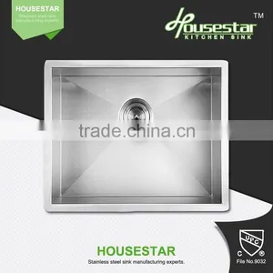 CUPC Certificate Direct Manufacturer Handmade Single Bowl Stainless Steel Kitchen Sink With Single Drainer --4944R thumbnail-2