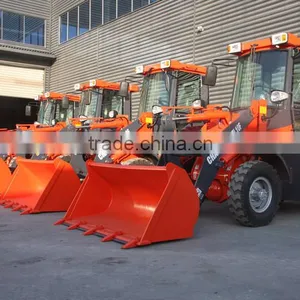 Manufactuer SZM 910 Mini Loader 4WD Hot Sale With CE Mini Wheel Loader ZL10 thumbnail-3