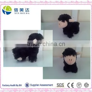 Custom Cute Black Sheep Soft Plush Toys thumbnail-1