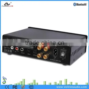 Class D 2X50W RMS 4ohm Professional Wireless Bluetooth Home HiFi Audio Amplifier thumbnail-5