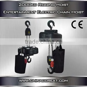 2 Ton Stage Electric Chain Hoist 220V 380V 415V thumbnail-1