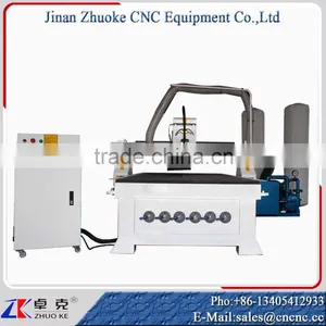 China 3D Wood CNC Router Machine ZKM-1325 With 6KW HSD Air Cooling Spindle Vaccum Table Dust Collector thumbnail-1